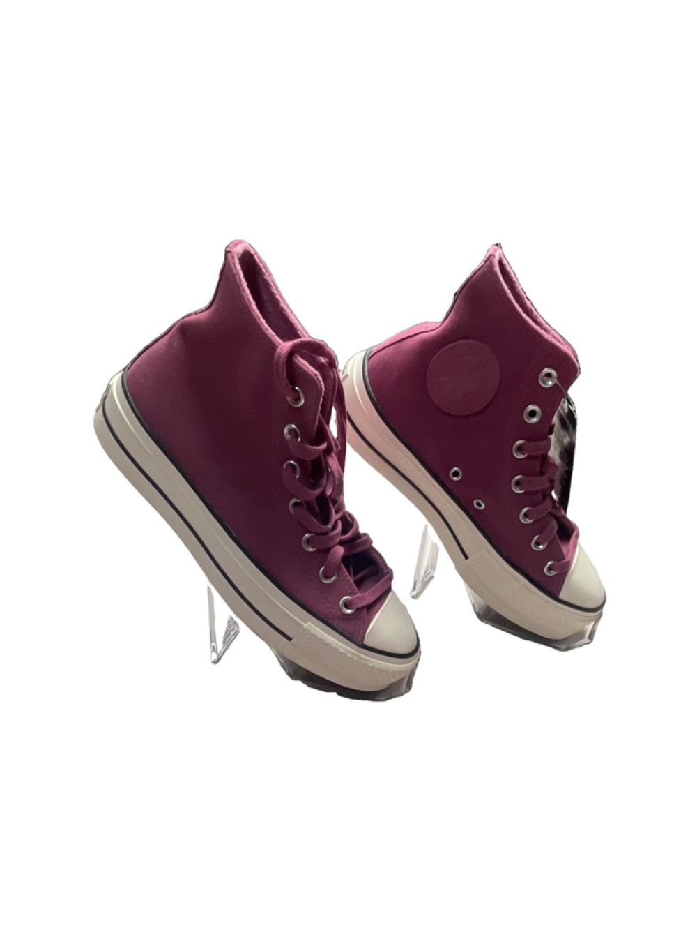 Converse Chuck Taylor All Star Lift Hi Platform High Top Shadowberry 572229C - Picture 9 of 10